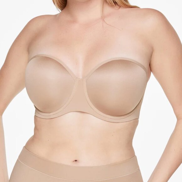 ThirdLove 24/7 Classic Strapless Bra - Taupe 34C - Picture 1 of 7